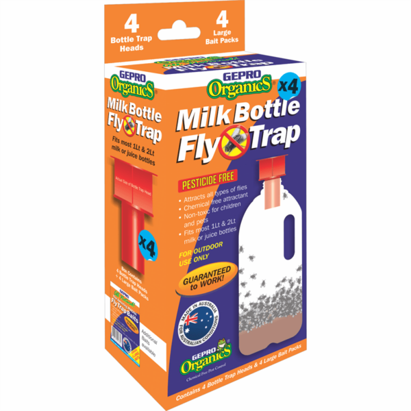 Milk Bottle Fly Trap