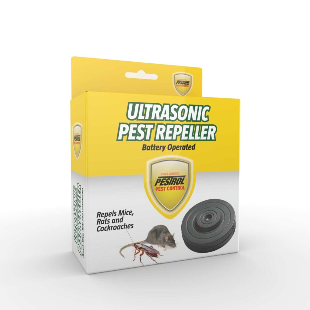 Ultrasonic Pest Repeller - Portable - Battery Operated - Pestrol Australia