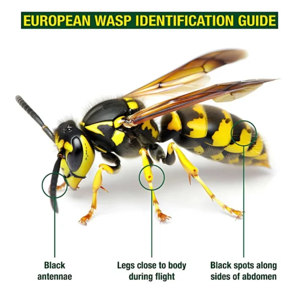 How to identify a European Wasp