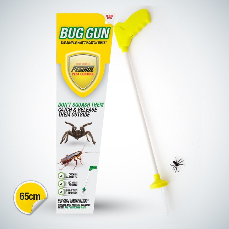 Spider Catcher. Remove unwanted spiders from a distance - Pestrol