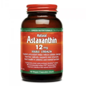 Natural Astaxanthin 12mg - 60 Capsules