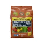 Charlie Carp All Purpose Fertiliser Pellets for healthy plant growth and soil enrichment.