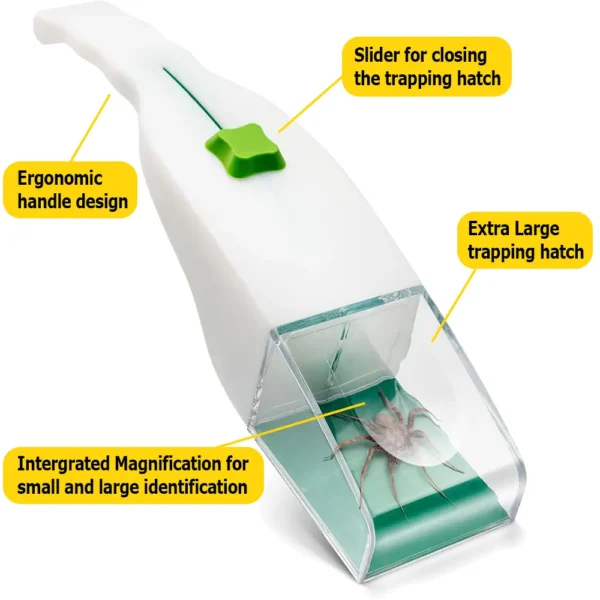 Big Snappy Bug Catcher - Ergonomic Grip for comfortable handling