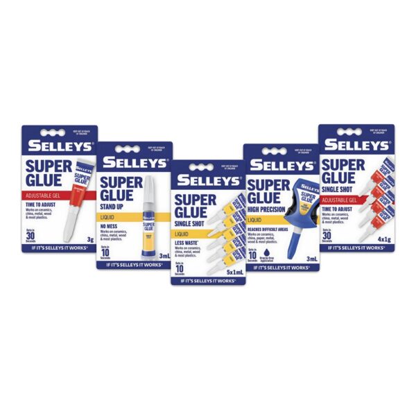 Selleys Quick Fix Control Bottle Supa Glue 3g – Fast-setting, precision glue for strong and durable bonds.