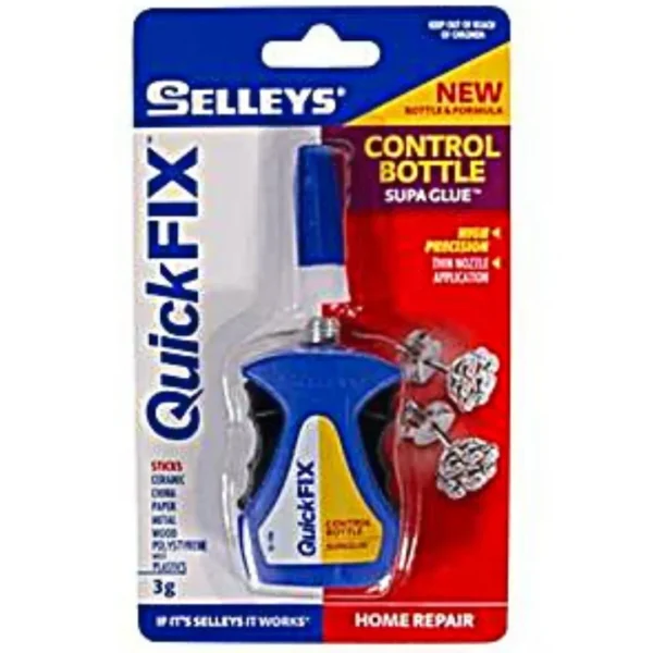 Selleys Quick Fix Control Bottle Supa Glue - 3g