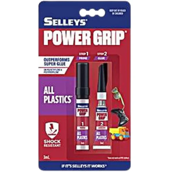 Selleys Power Grip All Plastics - 3ml