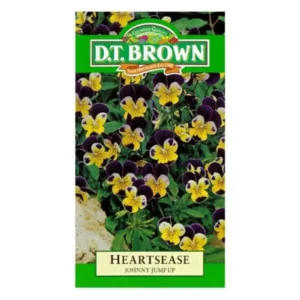 DT Brown Heartsease Mini Pansy Seeds