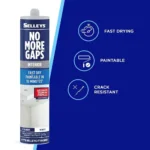 Selleys No More Gaps Interior Fast Dry 475g – high-performance gap filler for skirting boards, cornices, and frames.