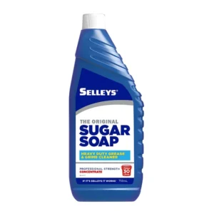 Selleys Liquid Sugar Soap 750ml – a powerful, ready-to-use cleaner for removing grease, grime, and dirt from washable surfaces before painting.