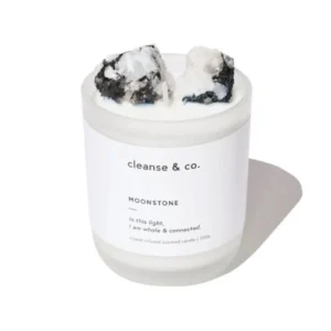 Cleanse & Co. Moonstone Candle - 200g