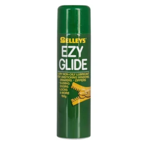 Selleys Ezy Glide 150g – a dry lubricant PTFE spray that reduces friction and prevents sticking on various surfaces.