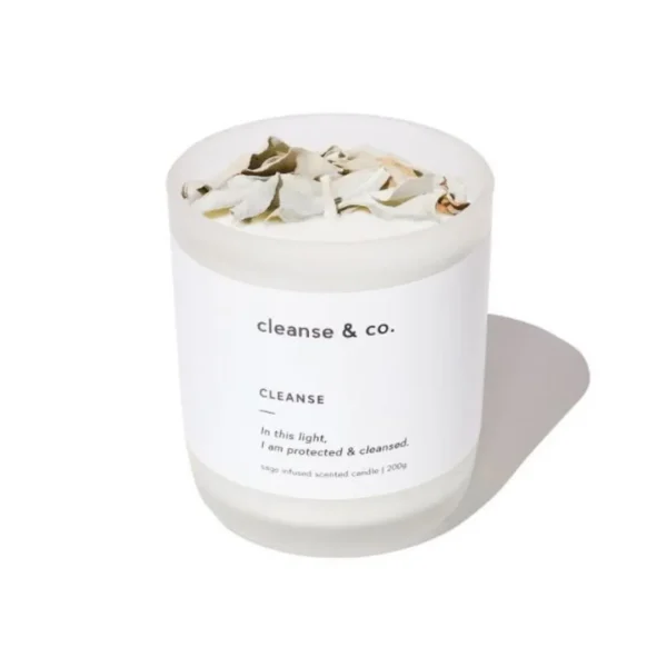 Cleanse & Co. Sage Cleanse Candle - 200g