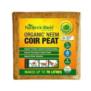 Organic Neem Coir Peat 5kg Block
