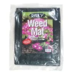 WEED MAT Black Woven - Prepack