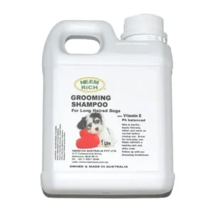 Dog grooming shampoo