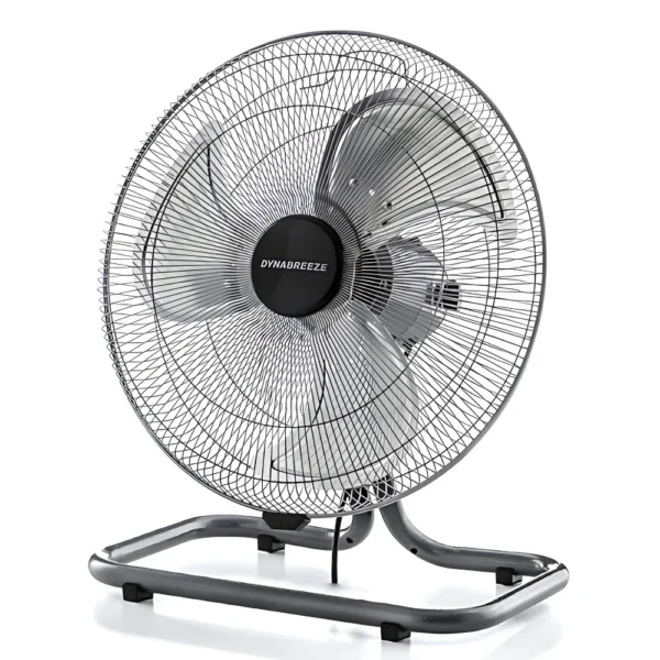 Dynabreeze 450mm Industrial Oscillating Floor Fan – High-Performance Cooling for Industrial and Commercial Use.