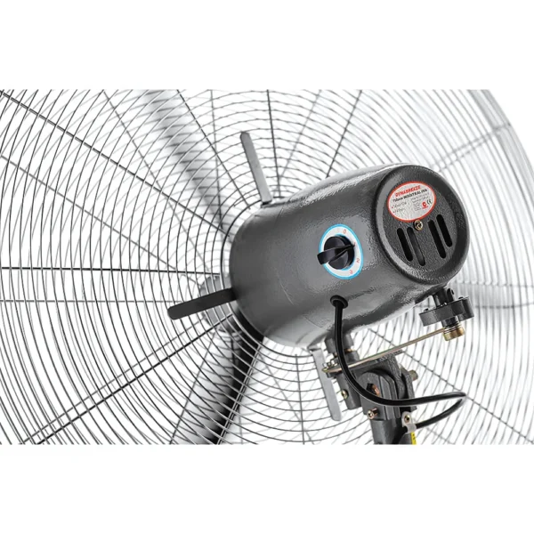 Dynabreeze 750mm Heavy Duty Pedestal Fan – High-Power Cooling for Worksites and Large Areas.