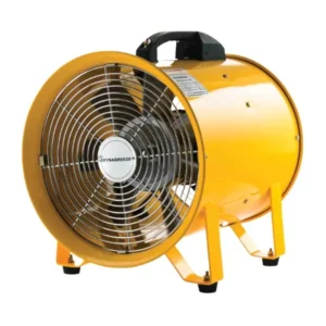 Dynabreeze Yellow Heavy Duty Power Fan 200mm