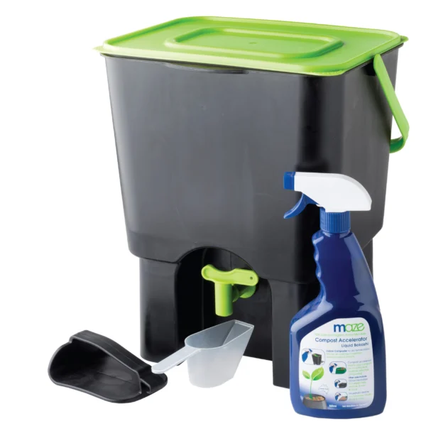 Maze 18L Indoor Composter With Liquid Bokashi