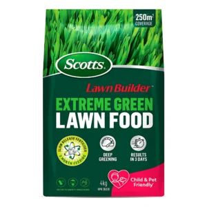 Scotts Lawn Builder Extreme Green Slow Release Fertiliser for Greener Lawns