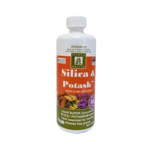 500ml bottle of Silica & Potash, organic fertilizer for enhanced plant strength and quality fruit development