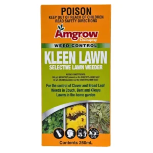 Amgrow Kleen Lawn Selective Grass Weed Killer for broadleaf weed control in lawns