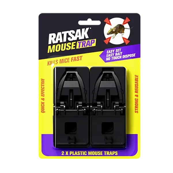 12 Pack - Reusable Instant Mouse Mice Traps for Indoor House Outdoor Easy  Setup