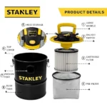 Stanley Ash Vacuum Cleaner 15L
