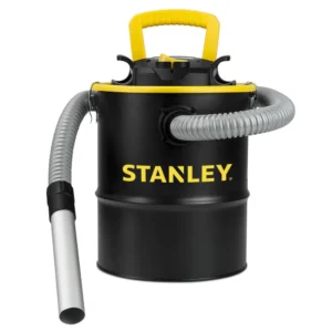 Stanley 15L Ash Vacuum Cleaner for efficient ash removal from fireplaces and grills.