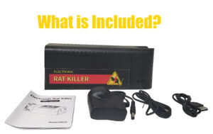 What is included in electronic rat zapper