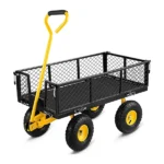 300kg Heavy-Duty Garden Carts With Sides