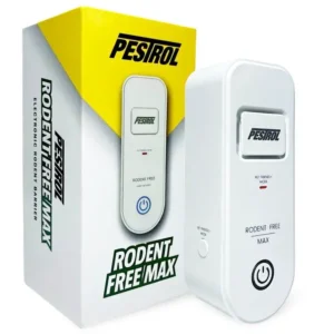 Pestrol Rodent Free Max – Electromagnetic & Ultrasonic Pest Repeller for Rodents & Cockroaches