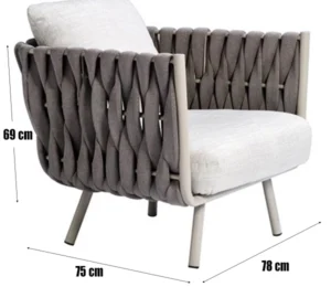 LIDO Textilene Armchair