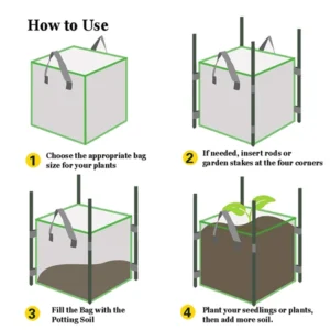 Square Grow Bags