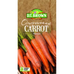 DT Brown Organics Carrot Nantes Seeds