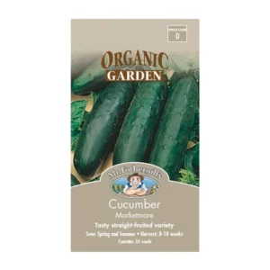 DT Brown Organics Cucumber Marketmore Seeds