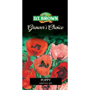 DT Brown Grower's Choice Poppy Oriental Mix