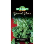 DT Brown Grower's Choice Broccoletto Raab Rapini Seeds