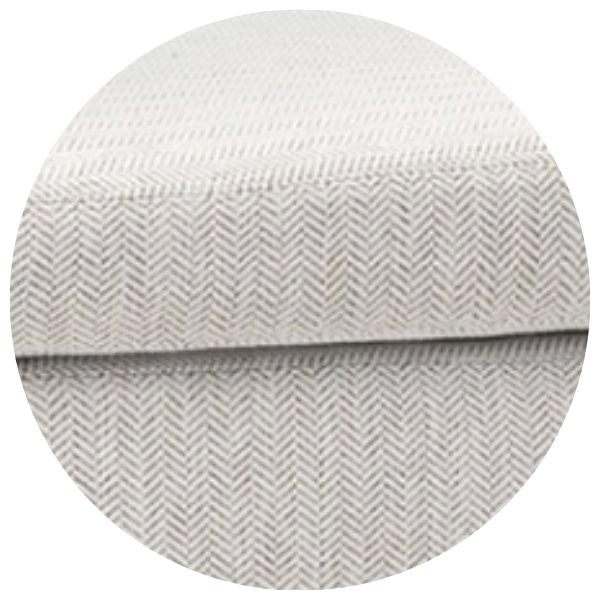 Close-up of textured fabric cushion