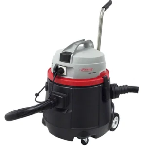 Industrial Wet and Dry Vacuum Cleaner with ergonomic handle and attachments