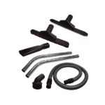 industrial vacuum cleaner accessories including hoses, pipes, and nozzles.