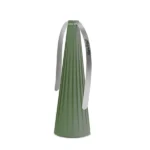 Battery-Operated Bamboo Fluted Shooaway - Sage Green