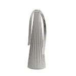 Battery-Operated Bamboo Fluted Shooaway - Warm Grey