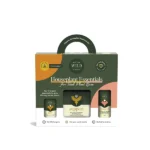 We The Wild Houseplant Essentials kit packaging, featuring plant care products for healthy indoor plants.