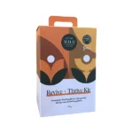 We The Wild Revive and Thrive Kit packaging, a complete plant care set for boosting plant health.