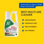 30 Seconds 2L Spray & Walk Away Concentrate – No-scrub formula for removing moss, mold, and algae