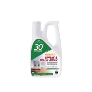 30 Seconds 2L Spray & Walk Away Concentrate – Fast-acting outdoor cleaner for moss, mold, and algae removal