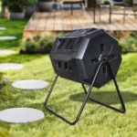 Pestrol Compost Tumbler 160L Ideal for all gardens