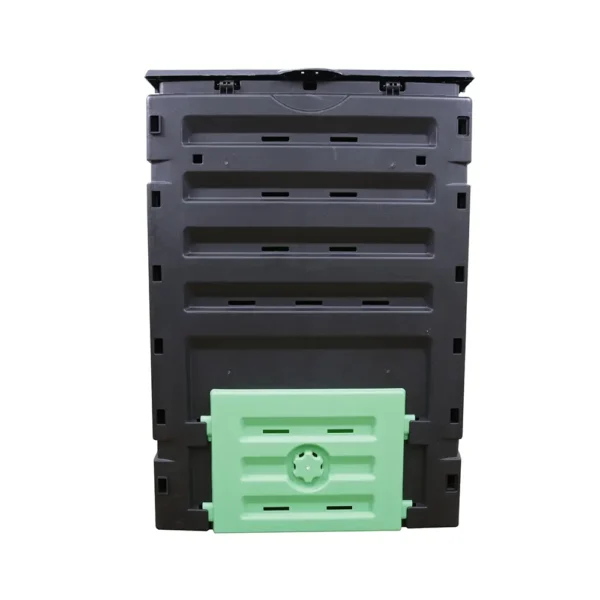 Pestrol Outdoor Compost Bin 470L - Sleak and strong design with multi air vents for your compost