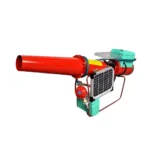 A solar-powered Bird Scare Gun designed for effective and humane bird deterrence, featuring a durable design and integrated solar panel.